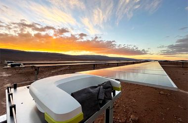 Ecoppia’s advanced robotic technology now powers automated solar panel cleaning at AES California site